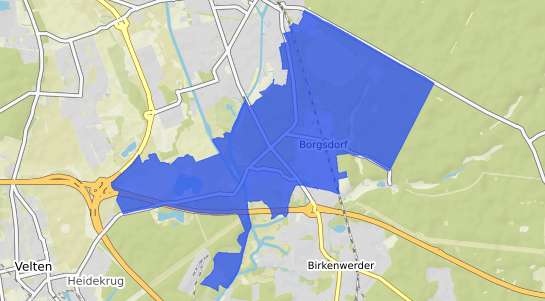 Bodenrichtwertkarte Hohen Neuendorf Borgsdorf